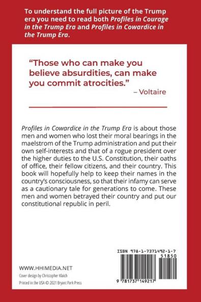 Profiles in Cowardice in the Trump Era