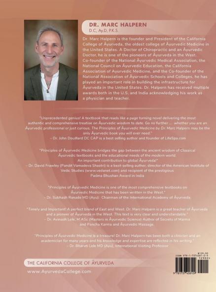 Principles of Ayurvedic Medicine