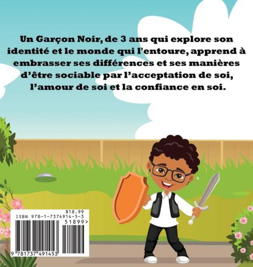 Petit Garçon Noir Sois Sociable