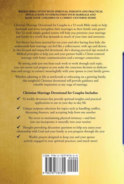 Christian Marriage Devotional for Couples