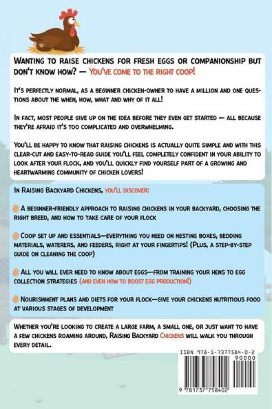 Raising Backyard Chickens: A Beginner's Guide to a Healthy Flock Boosting Egg Production and Fresh Eggs for Life!: A