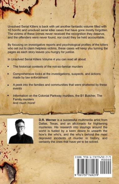 Unsolved Serial Killers - Volume 4