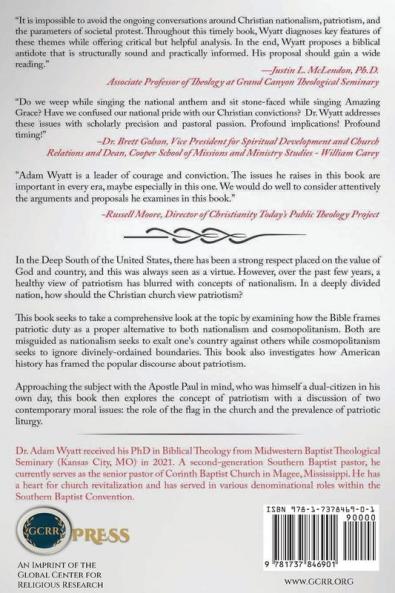 Biblical Patriotism: An Evangelical Alternative to Nationalism