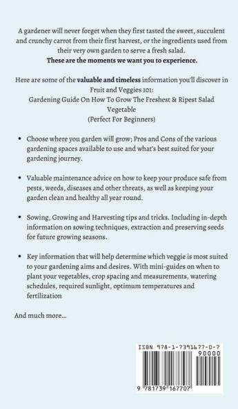Fruit and Veggies 101 - Salad Vegetables