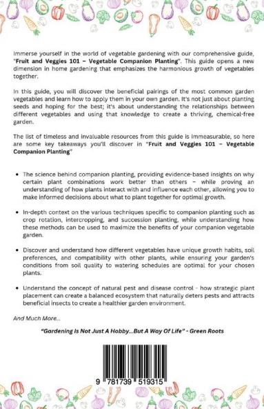 Fruit and Veggies 101 – Vegetable Companion Planting