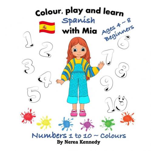 Colour play and learn Spanish with Mia