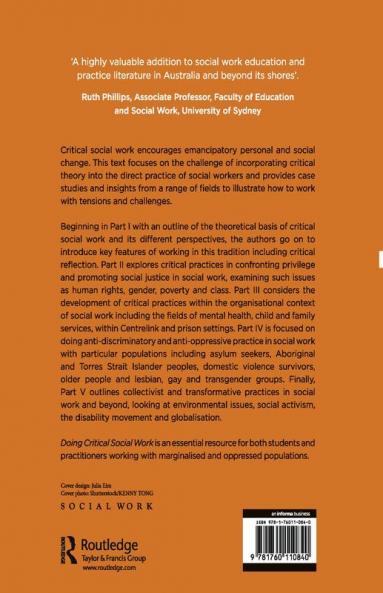Doing Critical Social Work