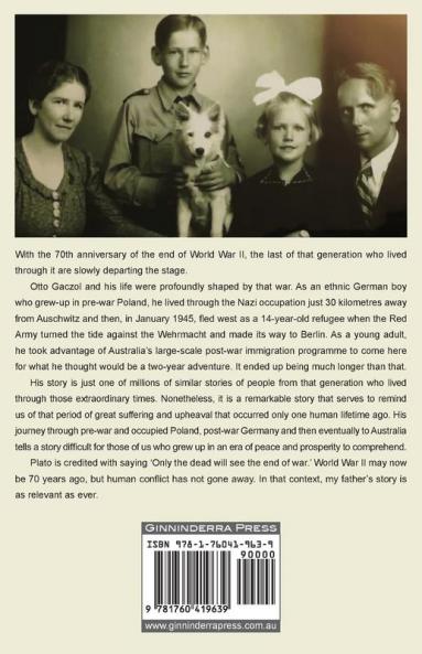 One Life Three Countries: The story of a 'New Australian'