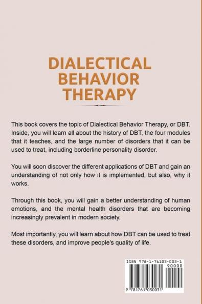 Dialectical Behavior Therapy