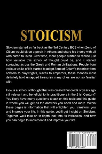 Stoicism: A Comprehensive Guide To Stoicism and Stoic Philosophy