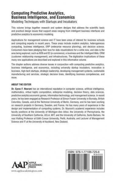 Computing Predictive Analytics Business Intelligence and Economics