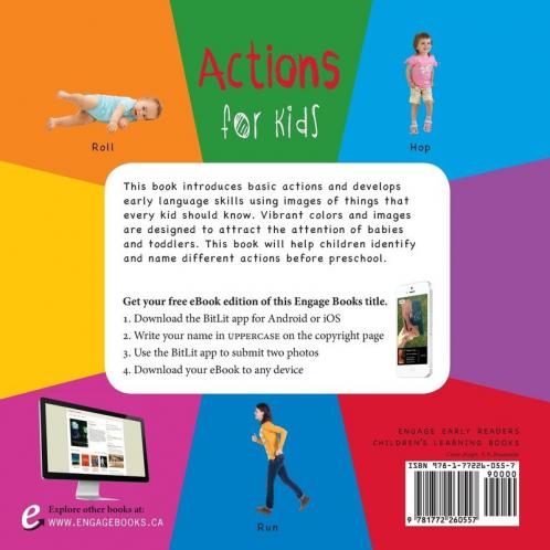 Actions for Kids age 1-3 (Engage Early Readers: Children's Learning Books)