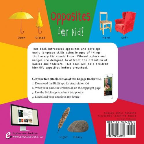 Opposites for Kids age 1-3 (Engage Early Readers: Children's Learning Books)