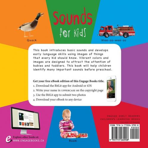 Sounds for Kids age 1-3 (Engage Early Readers: Children's Learning Books)