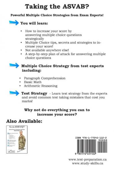 ASVAB Test Strategy: Winning Multiple Choice Strategies for the ASVAB Test