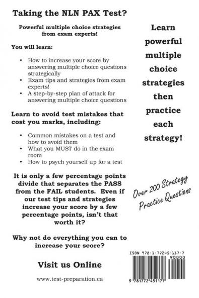 NLN PAX Test Strategy!: Winning Multiple Choice Strategies for the NLN PAX test