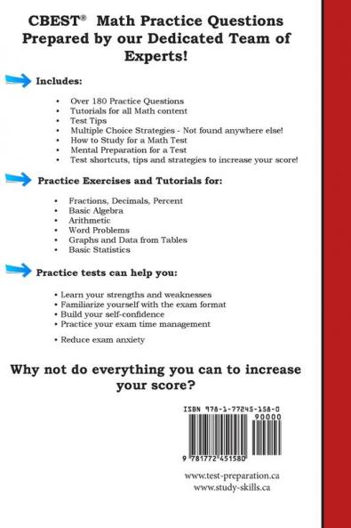CBEST Math Skill Practice