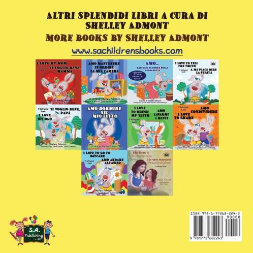 Amo mangiare frutta e verdura I Love to Eat Fruits and Vegetables