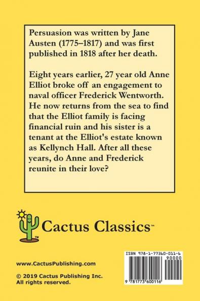 Persuasion (Cactus Classics Large Print)
