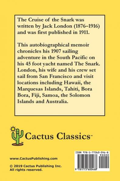The Cruise of the Snark (Cactus Classics Large Print)