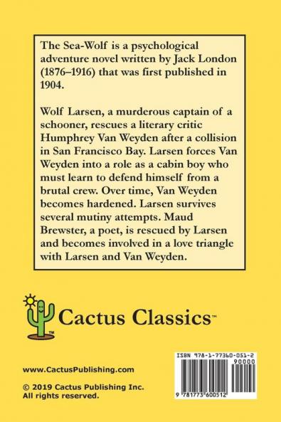 The Sea-Wolf (Cactus Classics Large Print)