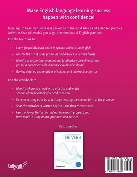 Icon English Grammar Success: The Noun the Pronoun and the Article: 2
