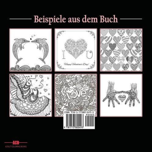 Malbuch fur Erwachsene uber die Liebe