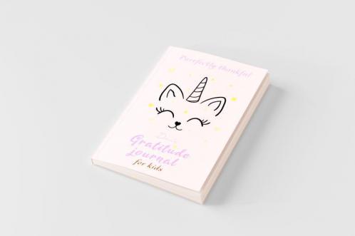 Purrfectly Thankful! Daily Gratitude Journal for Kids (A5 - 5.8 x 8.3 inch)