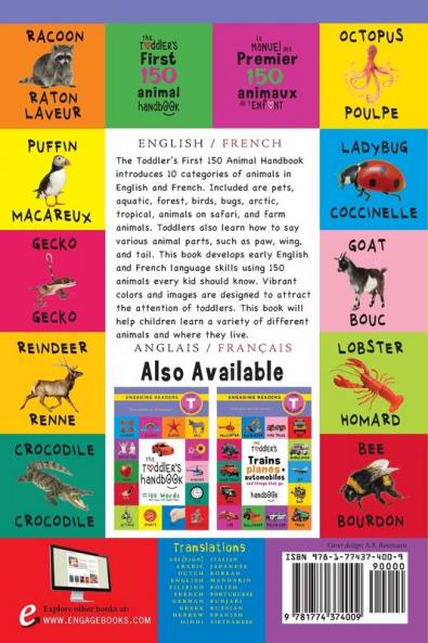 The Toddler's First 150 Animal Handbook