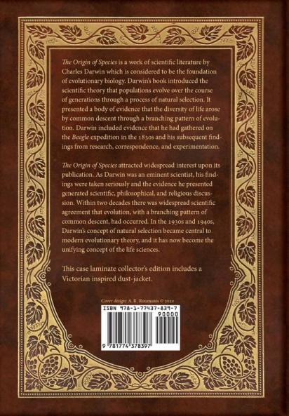 The Origin of Species (Royal Collector's Edition) (Annotated) (Case Laminate Hardcover with Jacket)