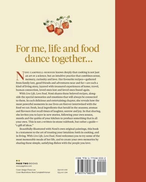 Live Life Love Food: A Cook's Book