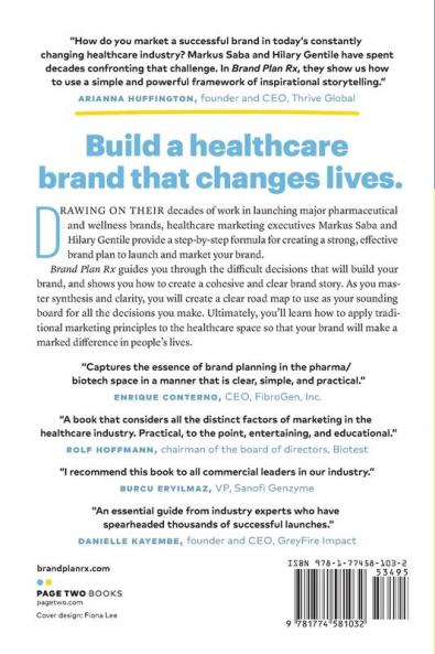 Brand Plan Rx: The Marketer's Guide to Building a Thriving Health and Wellness Brand