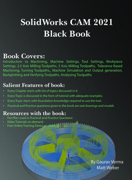 SolidWorks CAM 2021 Black Book