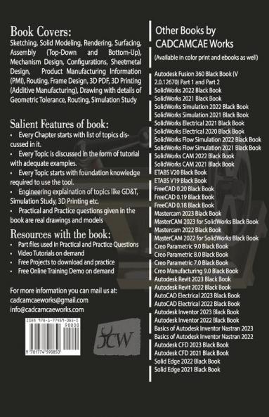 Solid Edge 2023 Black Book