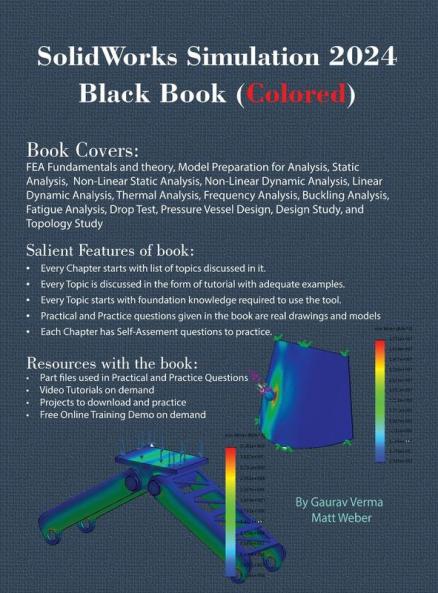SolidWorks Simulation 2024 Black Book