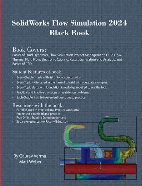 SolidWorks Flow Simulation 2024 Black Book