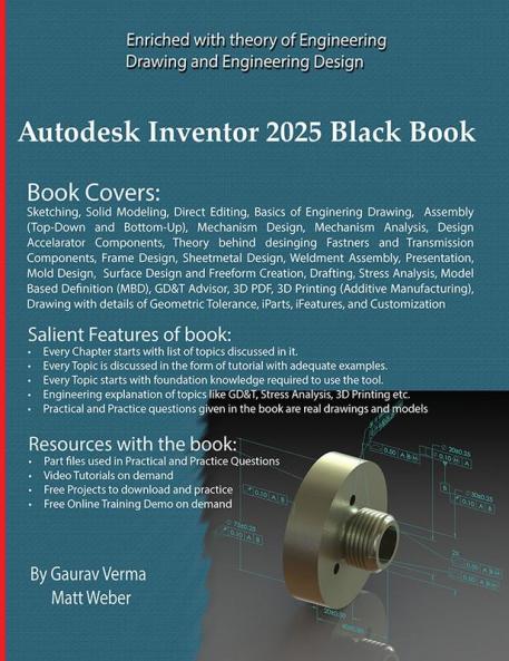 Autodesk Inventor 2025 Black Book