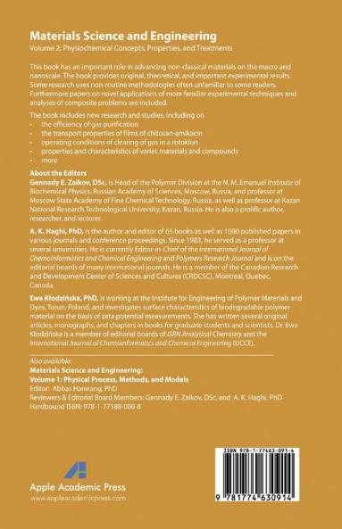 Materials Science and Engineering Volume II