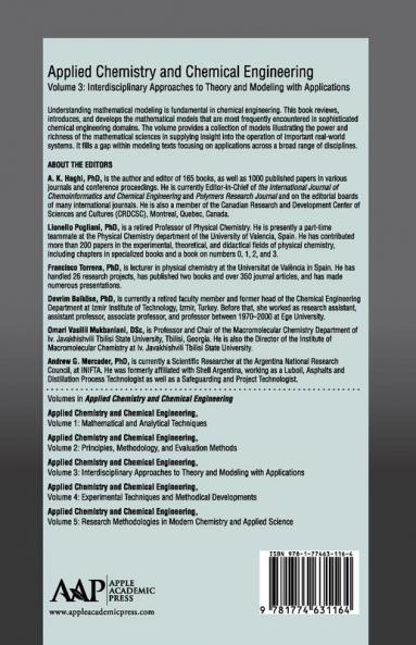 Applied Chemistry and Chemical Engineering Volume 3