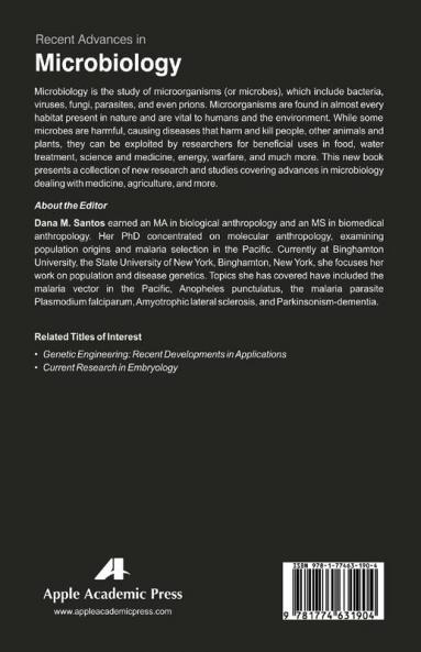 Recent Advances in Microbiology