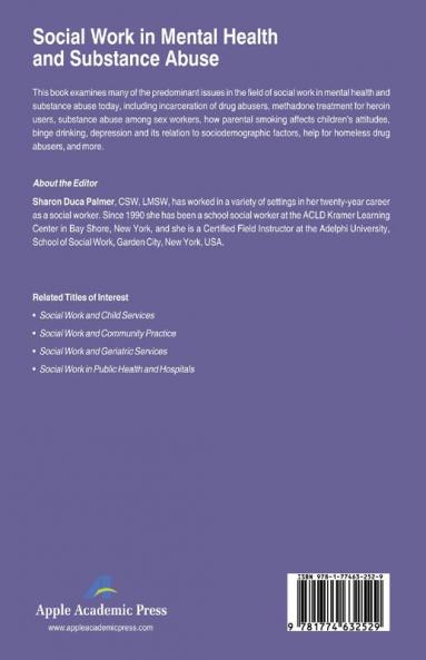 Social Work in Mental Health and Substance Abuse