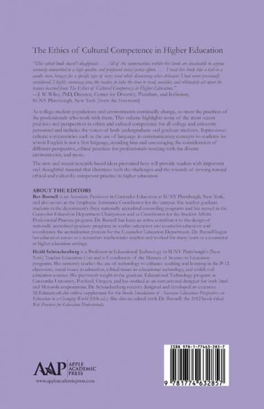 Ethics of Cultural Competence in Higher Education
