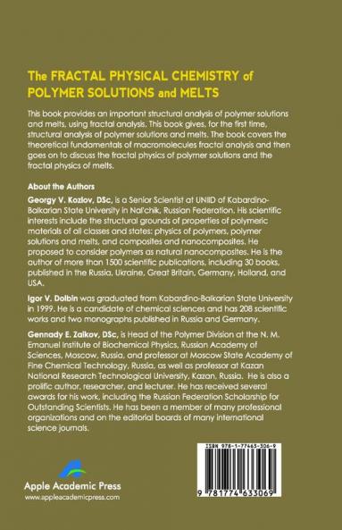 Fractal Physical Chemistry of Polymer Solutions and Melts