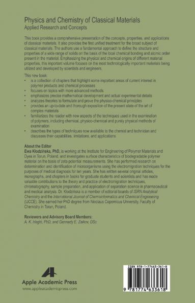 Physics and Chemistry of Classical Materials