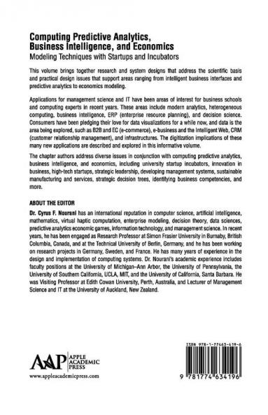Computing Predictive Analytics Business Intelligence and Economics