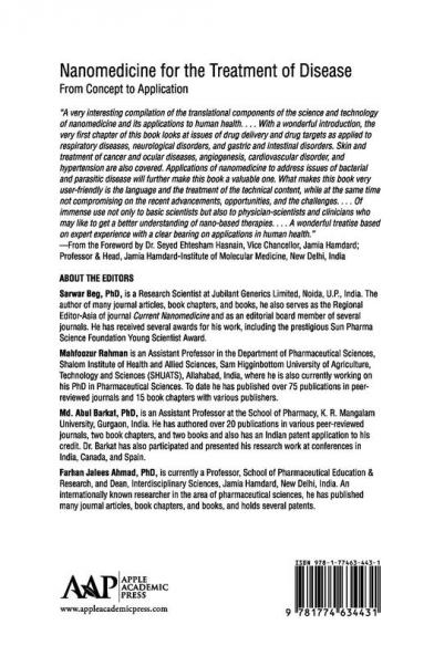 Nanomedicine for the Treatment of Disease