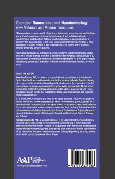 Chemical Nanoscience and Nanotechnology