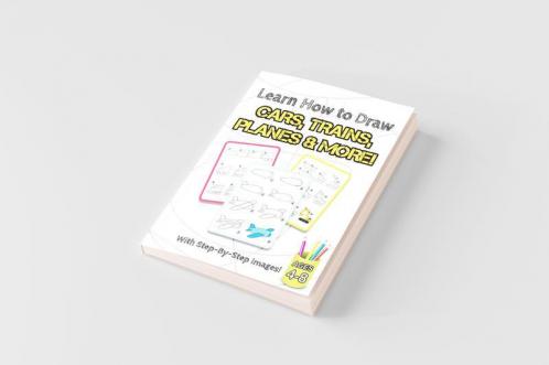 Learn How to Draw Cars Trains Planes &amp; More!