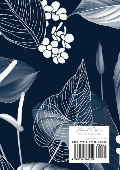 Coordinate Your Chaos - To-Do List Notebook: 120 Pages Lined Undated To-Do List Organizer with Priority Lists (Medium A5 - 5.83X8.27 - Leaves and Flowers with Blue Background)
