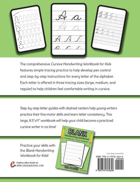 Cursive Handwriting Workbook for Kids